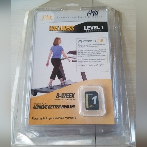 iFit Other Ifit Beginner Wellness Treadmill Level Sd Card Workout